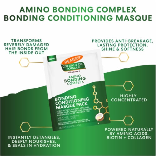 Palmer's® Coconut Oil Formula® Amino Bonding Complex Pack Perspective: back
