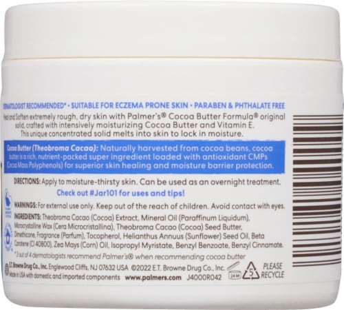 Palmer's® Body Lotion Cocoa Butter Formula® 48 Hour Moisture with Vitamin E Perspective: back