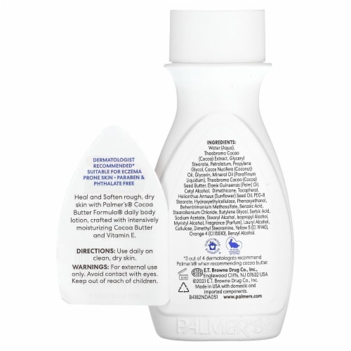 Palmer's® Coconut Butter Daily Skin Therapy Intensive Body Lotion Perspective: back
