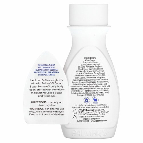 Palmer's® Coconut Butter Daily Skin Therapy Intensive Body Lotion Perspective: back