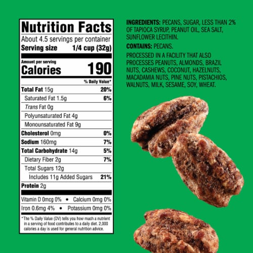 Emerald® Kettle Glazed Pecans Perspective: back