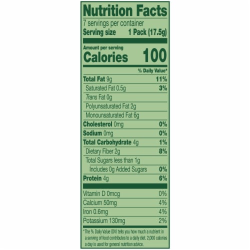 Emerald® 100 Calorie Packs Whole Almonds Perspective: back