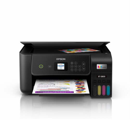 Epson EcoTank AIO Supertank Printer - Black Perspective: back