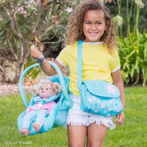 Blue doll car seat clearance