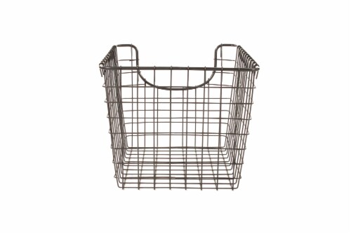 Spectrum Industrial Scoop Basket - Gray Perspective: back