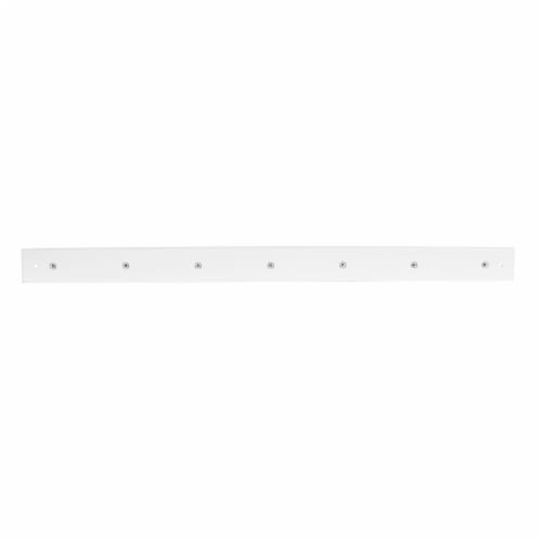 Spectrum Wall Mount Wood Rack - White Perspective: back