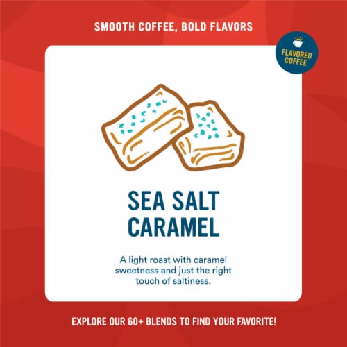 Cameron's® Sea Salt Caramel Ground Coffee Perspective: back