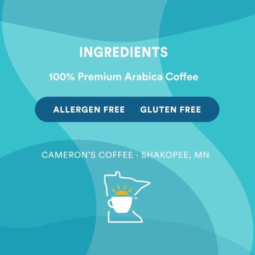 Cameron's Coffee EcoPods, Hawaiian Blend Light Roast Perspective: back