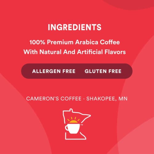Cameron's® Toasted Southern Pecan Coffee Single-Serve Pods Perspective: back