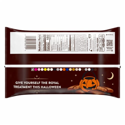 Heath Snack Size Toffee Bars Halloween Candy Perspective: back