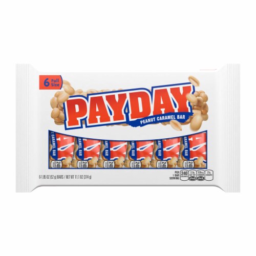 PAYDAY Peanut Caramel Candy Bars Perspective: back