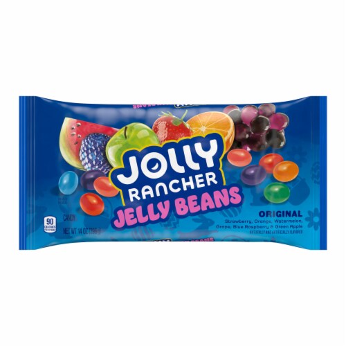 JOLLY RANCHER Original Fruit Flavored Jelly Beans Easter Candy Bag Perspective: back