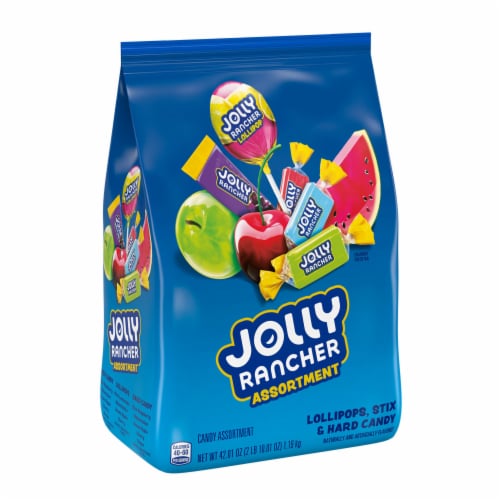 JOLLY RANCHER Assorted Fruit Flavored Candy Bulk Bag Perspective: back
