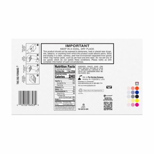 Payday® Peanut Caramel Standard Bar Box Perspective: back