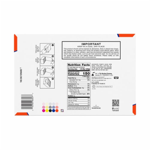 Payday Peanut Caramel King Size Bar Box Perspective: back
