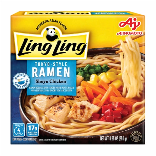 Ling Ling® Shoyu Chicken Tokyo Style Ramen Frozen Meal Perspective: back
