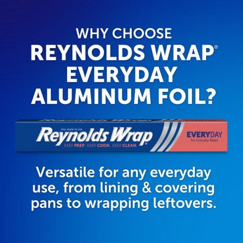 Reynolds Wrap Standard Aluminum Foil Roll 12 x 75 Silver - Office