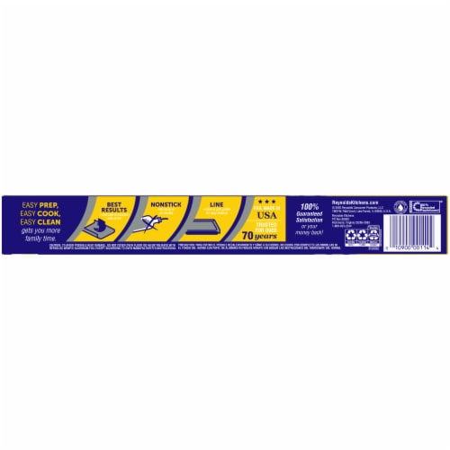 Reynolds Wrap Heavy Duty Non-Stick Aluminum Foil Perspective: back