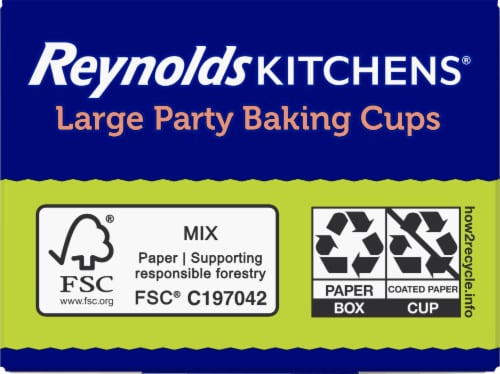 Reynolds Party Baking Cups Perspective: back