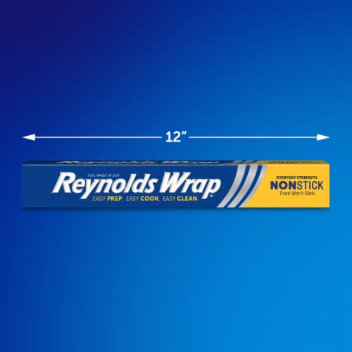 Reynolds Wrap® Non-Stick Aluminum Foil Perspective: back