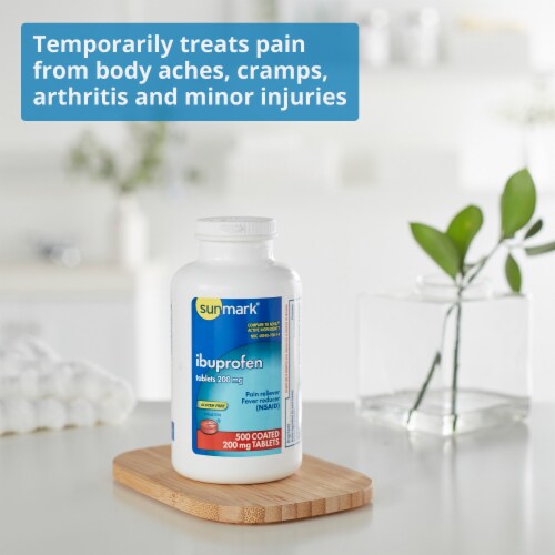 Sunmark® Ibuprofen Tablets Perspective: back