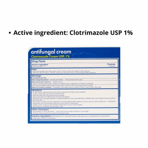 sunmark 1% Clotrimazole Cream Antifungal 1 oz. Tube, 1 ct