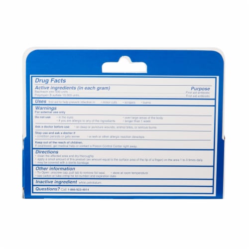 sunmark® Double Antibiotic First Aid Ointment Perspective: back