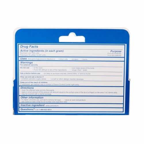 sunmark® Double Antibiotic First Aid Ointment Perspective: back