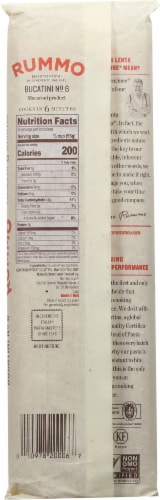 Rummo Bucatini Pasta Perspective: back
