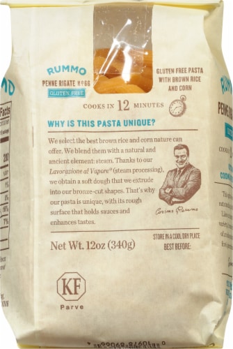 Rummo Gluten Free Penne Rigate Perspective: back