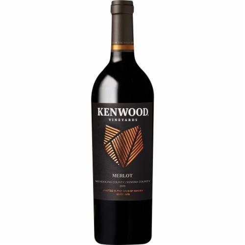 Kenwood Merlot California Red Wine Perspective: back