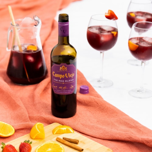 Campo Viejo the Red Blend Spanish Wine Perspective: back