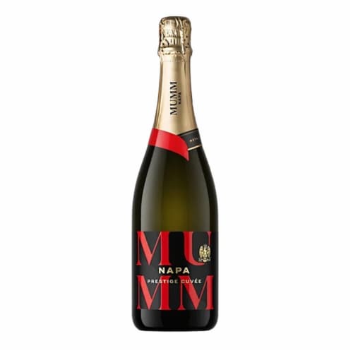 Mumm Napa Prestige Cuvee Terroir Champagne California Sparkling Wine Perspective: back