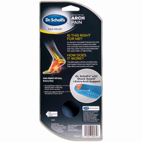 Dr scholl's arch pain relief sale