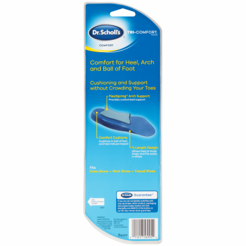 Dr. Scholl's Women's Tri-Comfort Insoles Perspective: back
