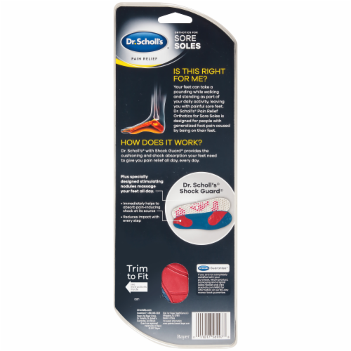 dr scholl's running insoles review