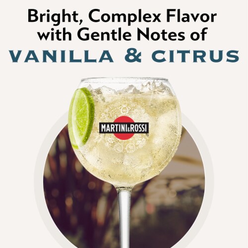 MARTINI & ROSSI® Bianco Vermouth Cocktail Mixer Perspective: back