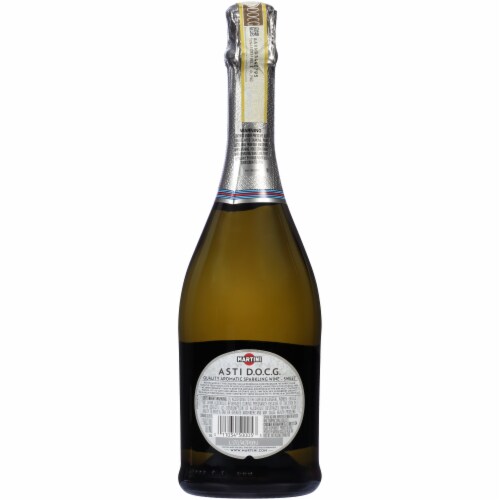 Martini & Rossi Asti Sparkling Wine Perspective: back