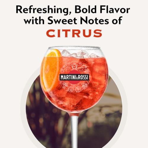 Martini & Rossi Fiero Vermouth Perspective: back
