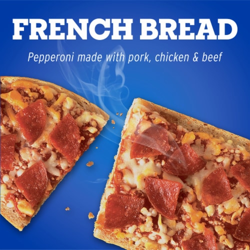 Kroger® French Bread Pepperoni Pizza Perspective: back
