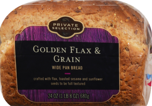 Private Selection™ Golden Flax & Grain Wide Pan Bread Perspective: back