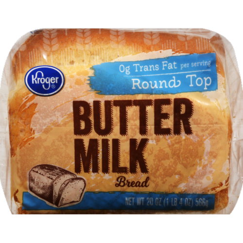 Kroger® Round Top Buttermilk Bread Perspective: back