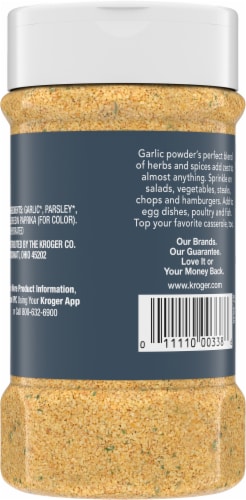 Kroger® Garlic Powder With Parsley Perspective: back