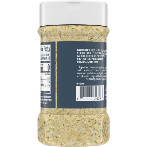 Kroger® California Style Seasoning Blend Garlic Salt Perspective: back