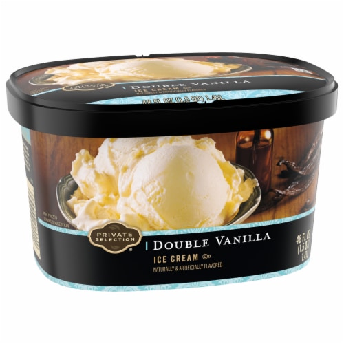 Private Selection® Double Vanilla Ice Cream Perspective: back