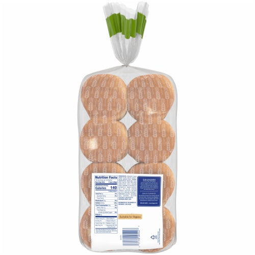 Kroger® Sesame Hamburger Buns Perspective: back