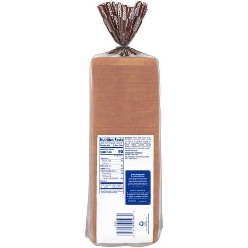 Kroger® Round Top 100% Whole Wheat Bread Perspective: back