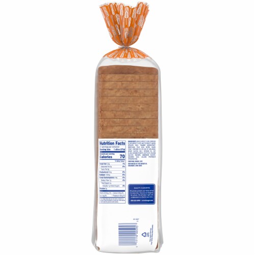 Kroger® Split Top Wheat Bread Perspective: back