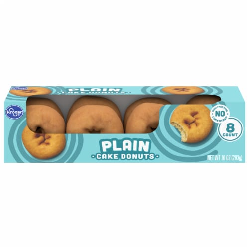 Kroger® Plain Cake Donuts Perspective: back