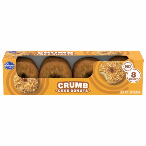 Kroger® Crumb Cake Donuts Perspective: back